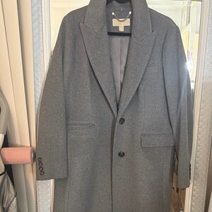 Michael Kors Gray Trench Coat